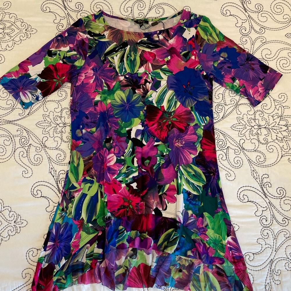 Multicolored Tunic Top